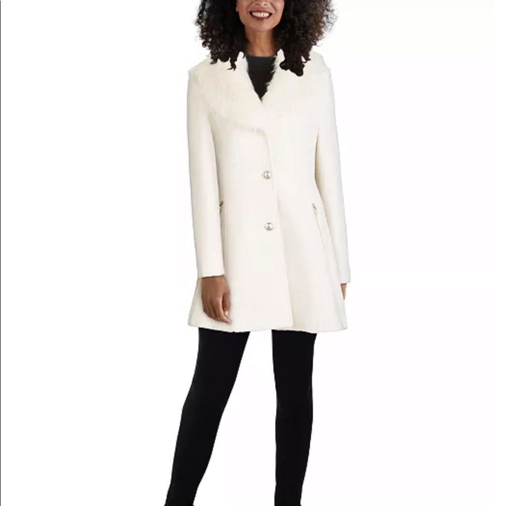 COPY - GUESS FAUX FUR COAT